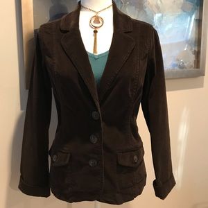 Sonoma Brown Corduroy Blazer